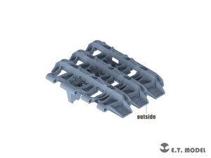 E.T. Model P35-044 WWII German Pz.Kpfw.III/IV Ostketten Workable Track 3D Printed 1/35 – imagen 3