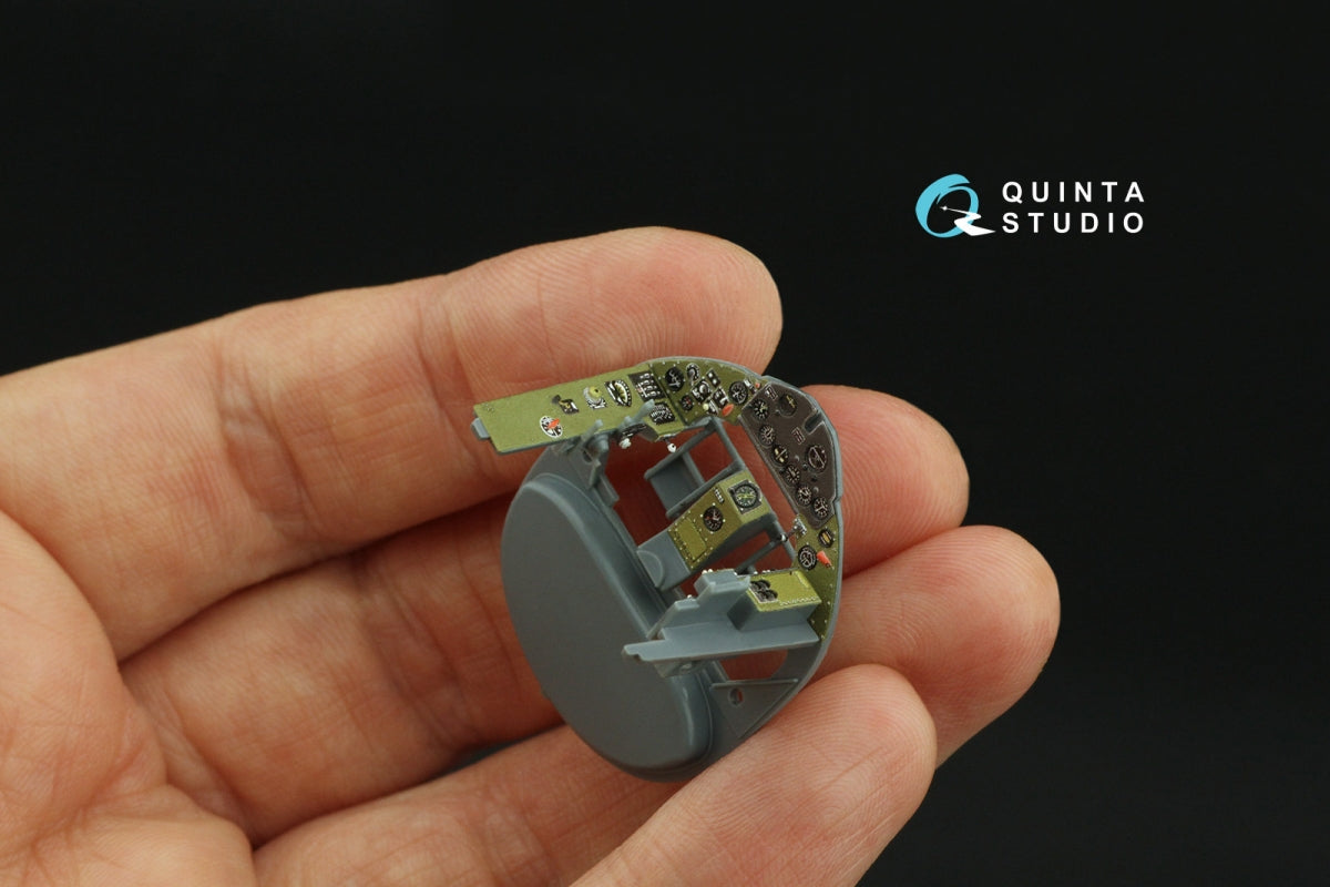 Quinta Studio QD48421 FM-2 Wildcat 3D-Printed &amp;amp; coloured Interior on decal paper (Eduard) 1/48 – imagen 9