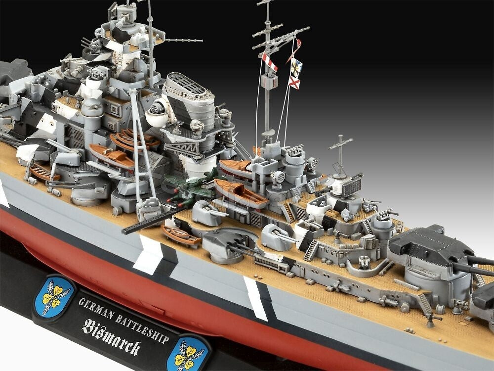 Revell 05637 Gift Set - The Legendary Bismarck 1/700 – immagine 7