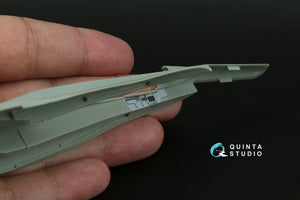 Quinta Studio QD72076 F/A-18A/C early 3D-Printed &amp;amp; coloured Interior on decal paper (Academy) 1/72 – imagen 12