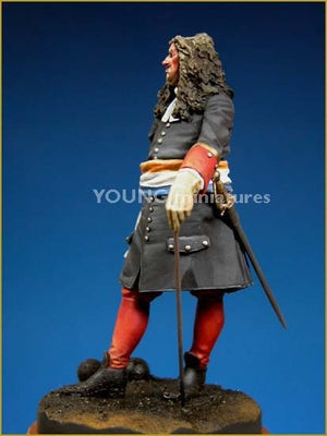 Young Miniatures YH7005 Holland Officer of Artillery, 1705 70mm – Bild 2