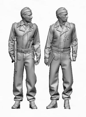 Glowel Miniatures 35042 WSS tank crew 1944-45 1/35 – imagen 2