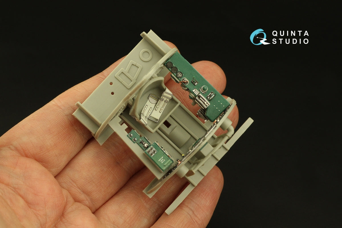 Quinta Studio QD32186 F4F-3 Wildcat 3D-Printed coloured Interior on decal paper (Trumpeter) 1/32 – imagen 6
