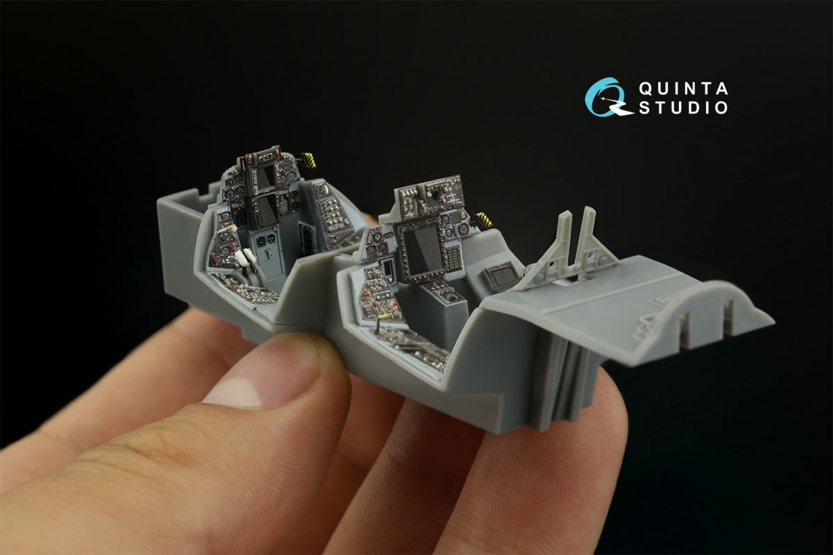 Intérieur imprimé en 3D et coloré sur papier décalcomanie Quinta Studio QD48396 F-14B (Hobby Boss) 1/48  – image 9