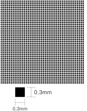KA Models KA-00002 Maille à motif carré B 0,3 mm x 0,3 mm – image 5