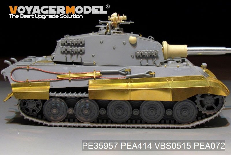 Voyager Model PE35957 WWII German King Tiger (Hensehel Turret) For HOBBYBOSS 84533 1/35 – imagen 19