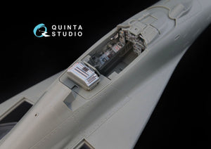 Quinta Studio QD48008 MiG-29 (9-12) 3D-Printed &amp;amp; coloured Interior on decal paper (for GWH kits) 1/48 – Bild 7
