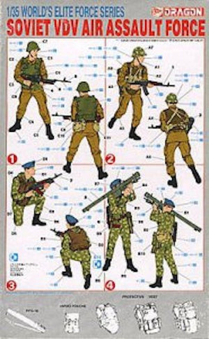 Dragon 3003 Soviet VDV Air Assault Force 1/35 – Bild 2