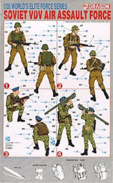 Dragon 3003 Soviet VDV Air Assault Force 1/35 – Bild 2