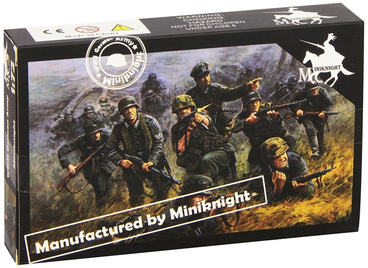 Caesar Miniatures HB07 WWII German Army - Combat Team 1/72