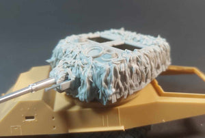 Panzer Art RE35-800 AC Humber Mk IV turret with Hessian net 1/35 – imagen 3