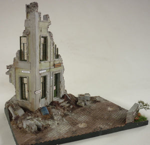 RT-Diorama 35252 Socle de diorama : Ruines d&amp;#39;angle de Berlin 1/35 – image 4