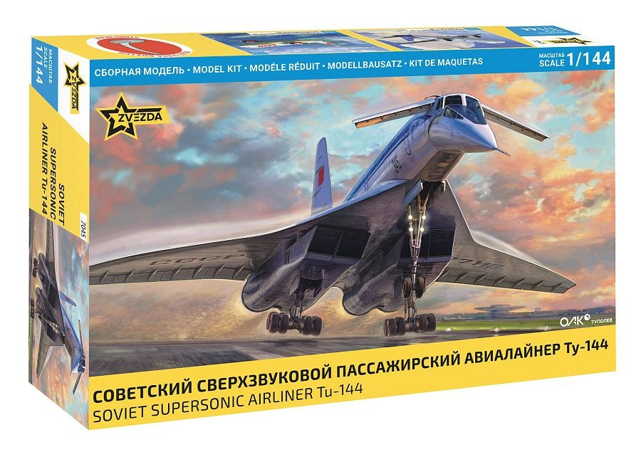 Zvezda 7045 Tu-144 1/144