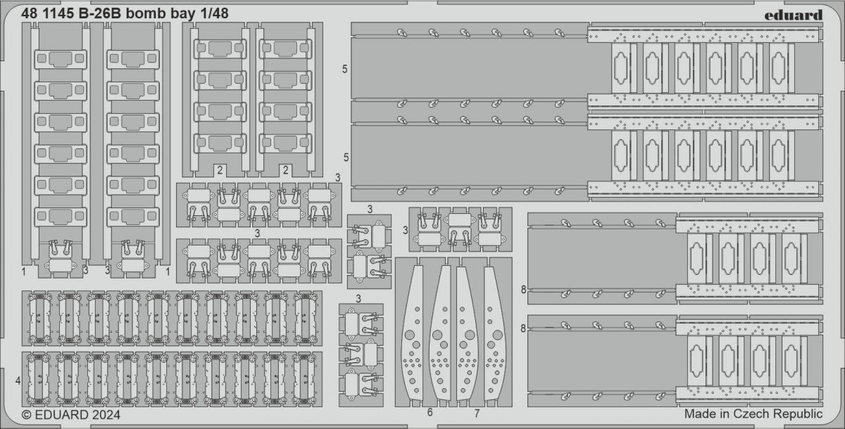 Eduard BIG49422 B-26B Marauder PART II ICM 1/48 – imagen 3