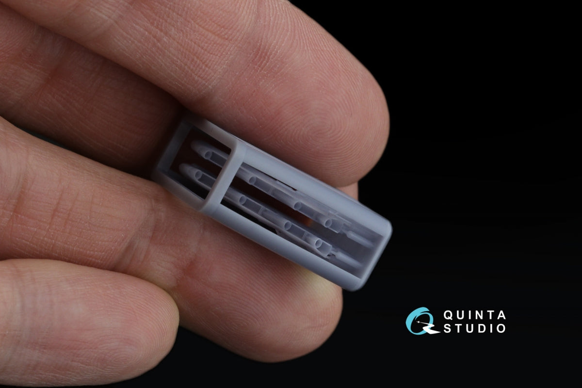 Quinta Studio QT48068 LaGG-3 series 66 Exhaust Pipes (Zvezda) 1/48 – imagen 4
