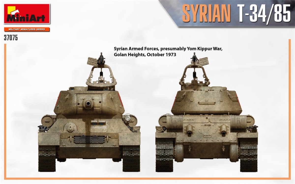 MiniArt 37075 SYRIAN T-34/85 1/35 – imagen 14