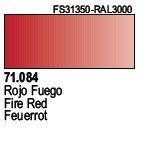 Vallejo 71084 Rouge Feu