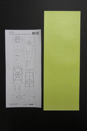Pontos 35001MS1 USS Oliver Hazard Perry Class Deck Masking Sheet 1/350 – imagen 2