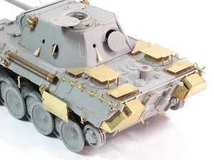 E.T. Model EA35-061 WWII German Additional Armor Plates for Panther D/A/G For DRAGON Smart Kit 1/35 – immagine 2