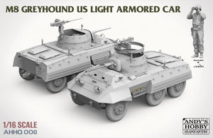 Andy&amp;#39;s Hobby Headquarters AHHQ-008 M8 Greyhound US light Armored Car 1/16 – Bild 5