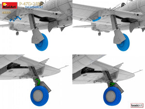 MiniArt 48009 P-47D-25RE THUNDERBOLT. KIT DE BASE 1/48  – image 14
