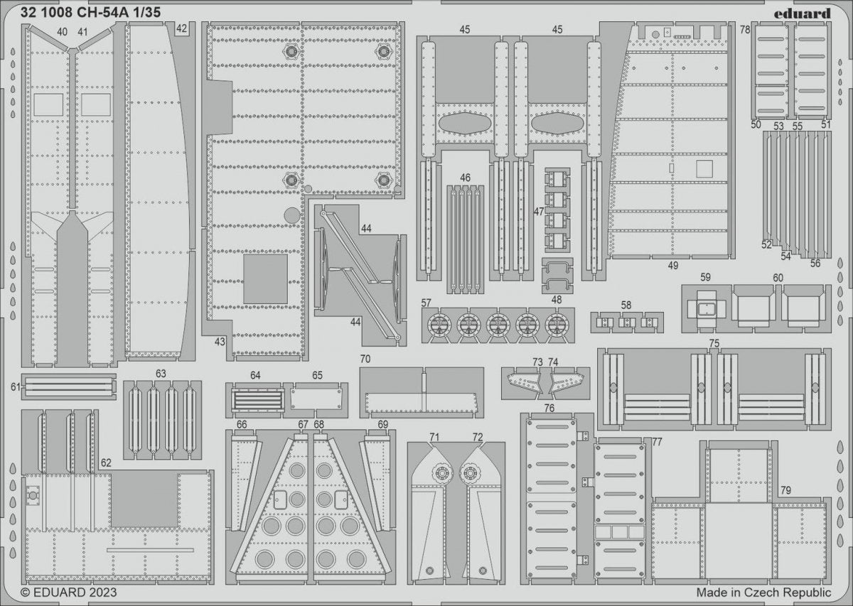 Eduard 321008 CH-54A ICM 1/32 – image 2