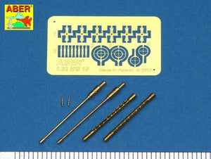 Aber A32001 Set of 2 barrels for German 7,92 mm MG 15 aircraft machine guns 1/32 – immagine 2