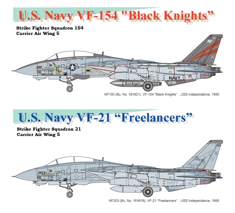 Fine Molds FP32 US Navy F-14A Fighter Aircraft Tomcat 1/72 – imagen 2