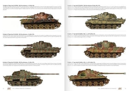 AK Interactive AK916 1944 GERMAN ARMOUR IN NORMANDY – CAMOUFLAGE PROFILE GUIDE – Bild 6