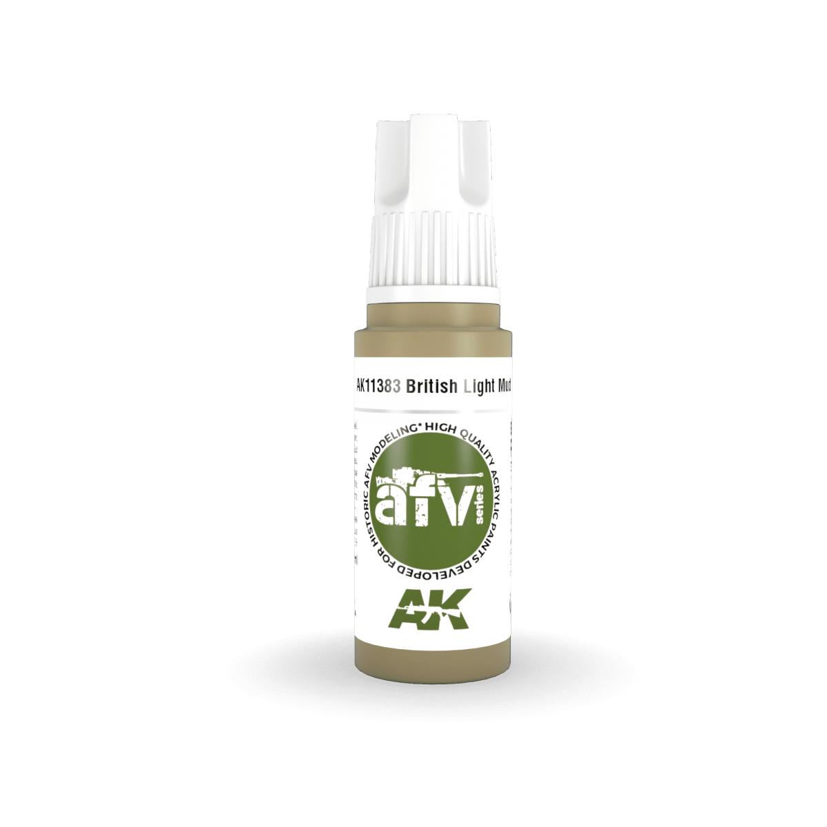 AK Interactive AK11383 British Light Mud 17ml – imagen 2