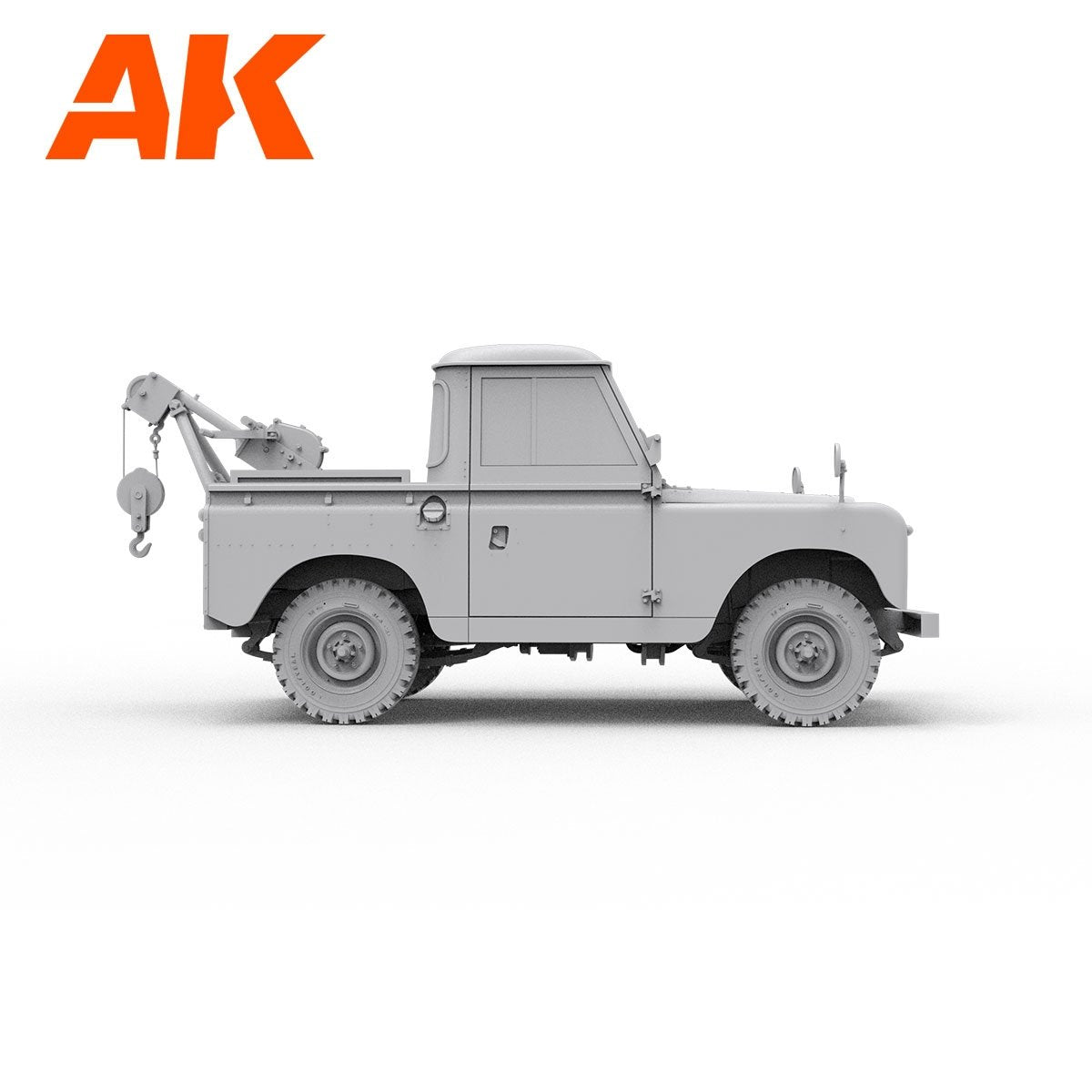 AK Interactive AK35014 LAND ROVER 88 SERIES IIA CRANE-TOW TRUCK 1/35 – imagen 9