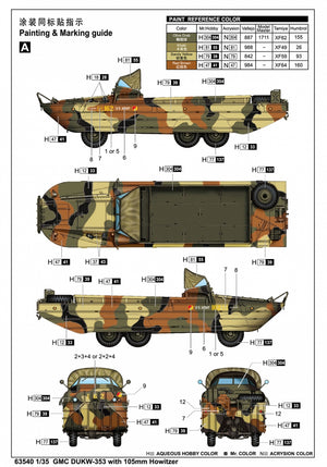 I Love Kit 63540 GMC DUKW-353 with 105mm Howitzer 1/35 – imagen 5