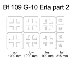 Omask 24021 Bf 109 G-10 Erla part 2 1/48