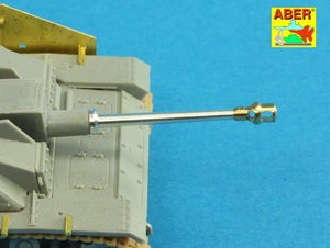 Aber 72L-53 Lufa do niemieckich dział pancernych StuG.III, Ausf.G wersja wczesna / German StuK.40 L/48 7,5 cm Barrel early model muzzle brake for StuG. III Ausf.F/8 and StuG. III Ausf.G early 1/72 – Bild 3