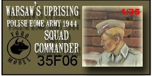 ToRo Model 35F06 Powstanie Warszawskie - dowódca oddziału / Warsaw Uprising 1944 - Squad commander 1/35 – imagen 2