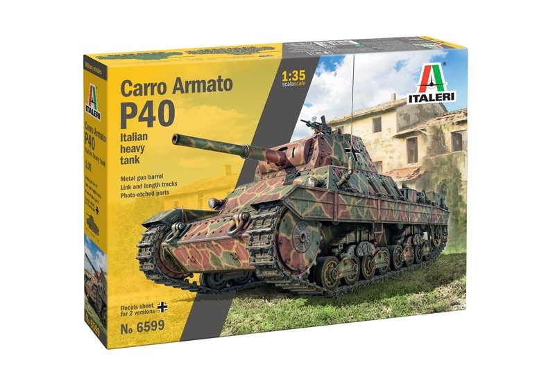 Italeri 6599 Carro Armato P40 1/35 – Bild 2
