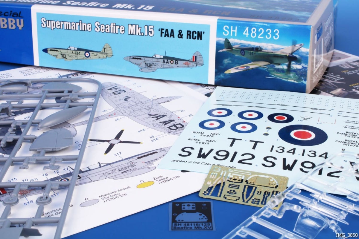 Special Hobby 48233 Supermarine Seafire Mk.15 &amp;#39;FAA &amp;amp; RCN&amp;#39; 1/48 – imagen 4