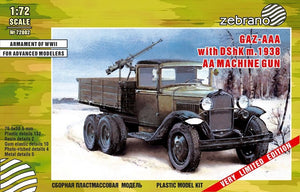 Zebrano 72002 GAZ-AAA with DSHK m.1938 1/72