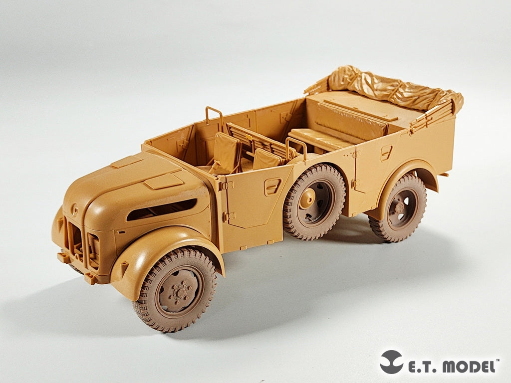 E.T. Model P35-137 WWII German Steyr Type1500A/1500A-1 Sagged wheels For TAMIYA Kit 1/35 – imagen 6