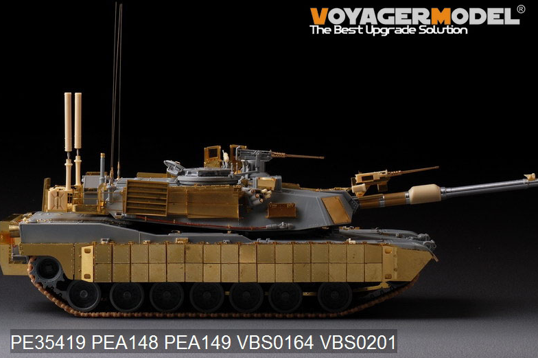 Voyager Model PEA149 Modern US Army M1A2 TUSK Slat Armor (For DRAGON 3536) 1/35 – image 2
