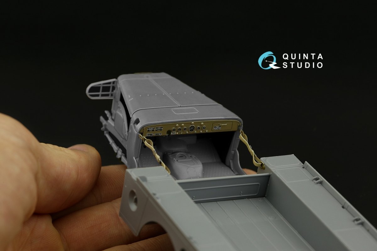 Quinta Studio QD35062 Dodge WC-51 3D-Printed &amp;amp; coloured Interior on decal paper (Zvezda) 1/35 – immagine 4