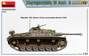 Mini Art 35338 Sturmgeschutz III Ausf. G APRIL 1943 ALKETT PROD. INTERIOR KIT 1/35 – Bild 9