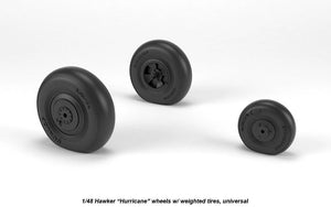Armory Models AW48414 Hawker Hurricane wheels w/ weighted tires 1/48 – zdjęcie 4