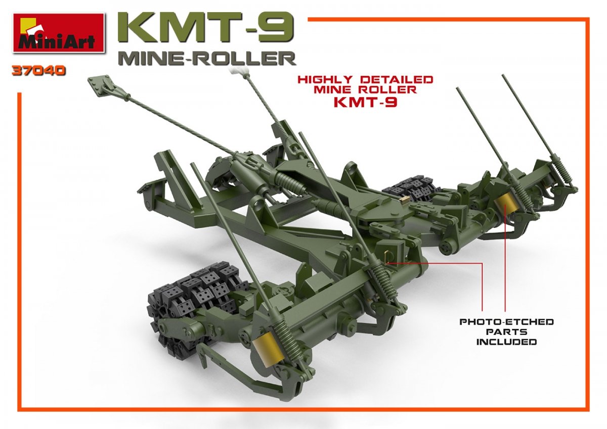 MiniArt 37040 Rouleau-mine KMT-9 1/35  – image 3