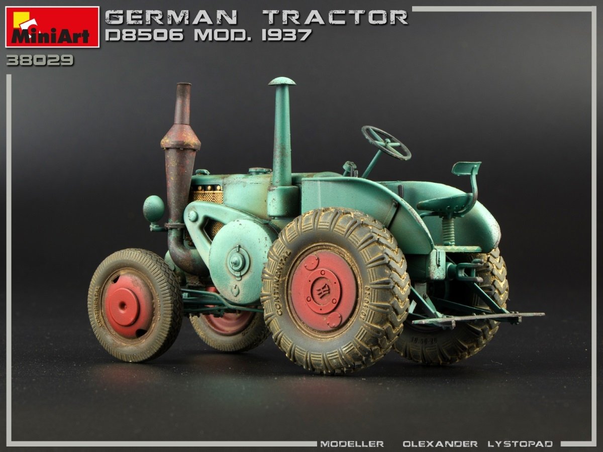 MiniArt 38029 GERMAN TRACTOR D8506 MOD. 1937 1/35 – imagen 3