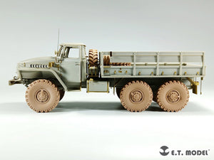 E.T. Model P35-116 Russian URAL-4320 Truck Weighted Road Wheels(3D Printed) For TRUMPETER Kit 1/35 – imagen 11