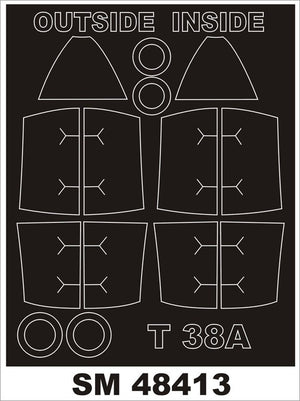 Montex SM48413 T-38A TALON TRUMPETER