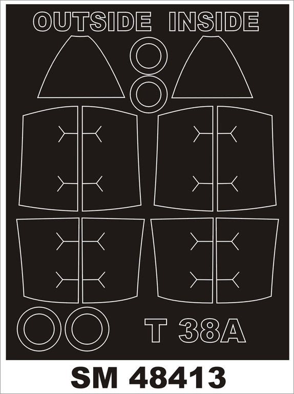 Montex SM48413 T-38A TALON TRUMPETER