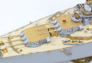 Pontos 37026FN USS BB-63 Missouri 1945 Advanced Detail Up Set (Teak tone stained wooden deck) 1/350 – imagen 4