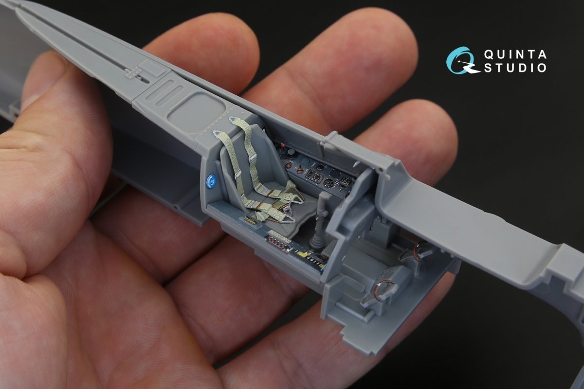 Quinta Studio QD32061 FW 190D-9 3D-Printed &amp;amp; coloured Interior on decal paper (for Hasegawa kit) 1/32 – imagen 5